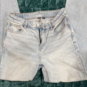 American Eagle Outfitters Light Blue High Rise Jeans
